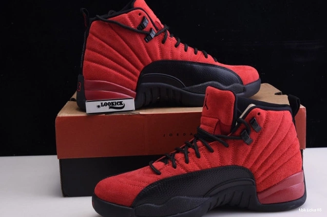 Rep TBkick CT8013-602 Jordan 12 Flu Retro Game Air Reverse 0812
